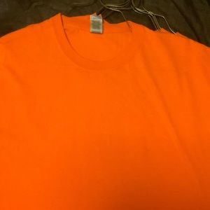 Mens new orange tee